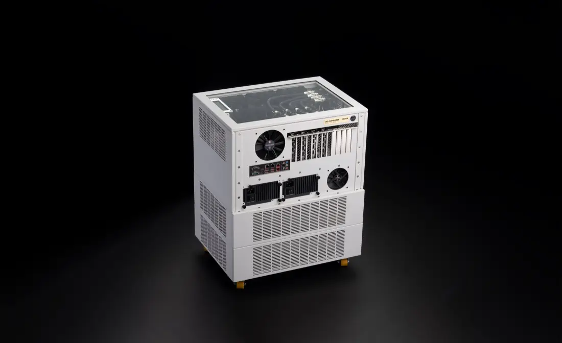 WS.COMPUTER № 10004 special edition workstation — an example of a machine built to auditable standards